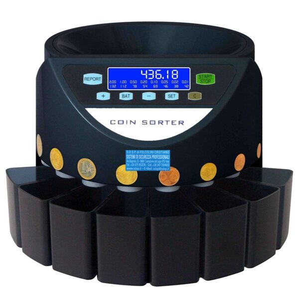 Coin Counter 8 Drawers LCD 1